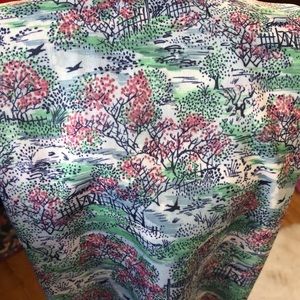 Vintage polyester fabric